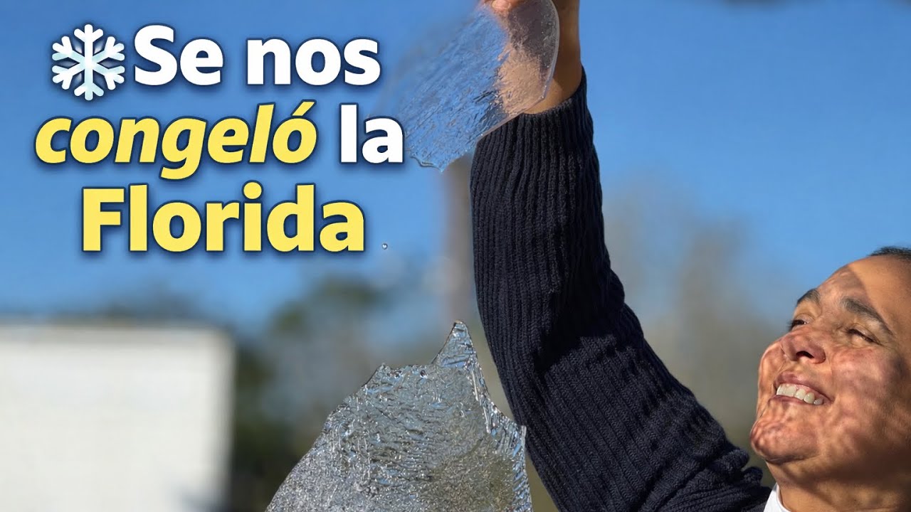 Se nos congeló La Florida, asi nos preparamos en la finca 