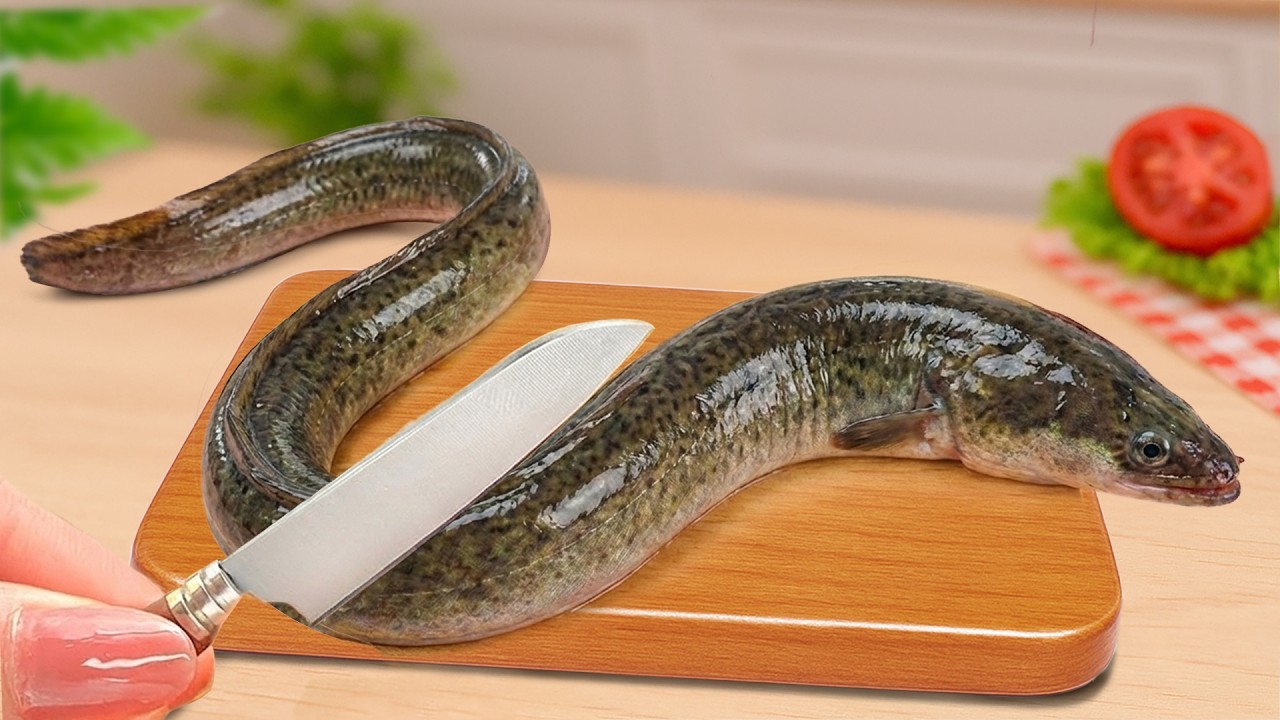 Top 1 Seafood Cooking 🍴 Best of Miniature Cooking Grilled Eel Rice Bowl