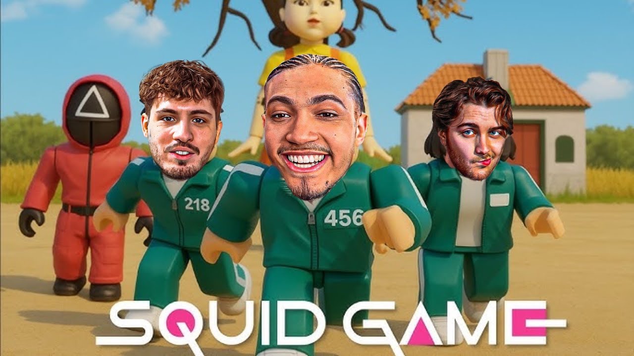 SQUID GAME ROBLOX avec Terra et Théo