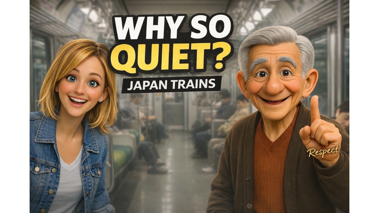 Why Japanese Trains Are So Quiet | Cultural Difference