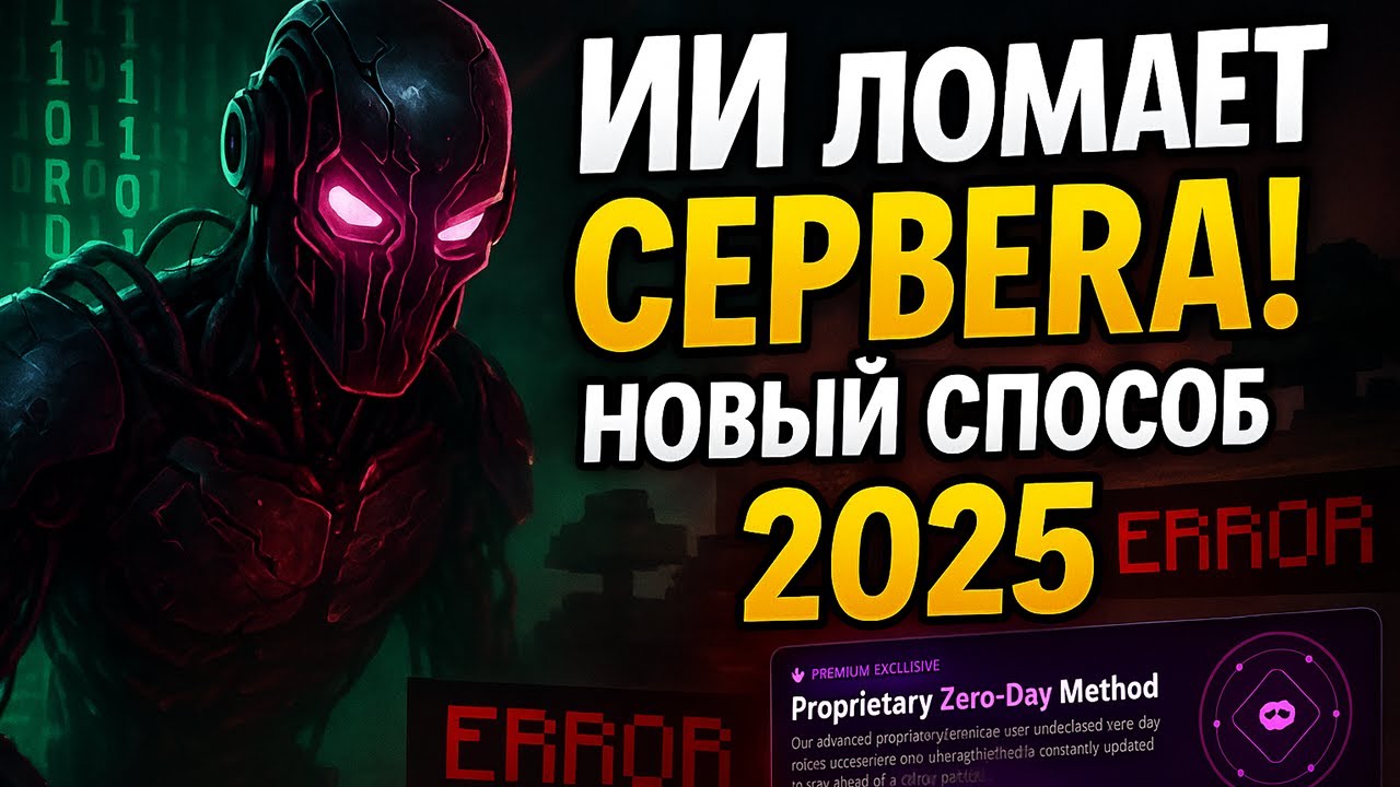 💣 Как ВЗЛОМАТЬ сервер с помощью ИИ в 2025? Критическая уязвимость современных серверов майнкрафт