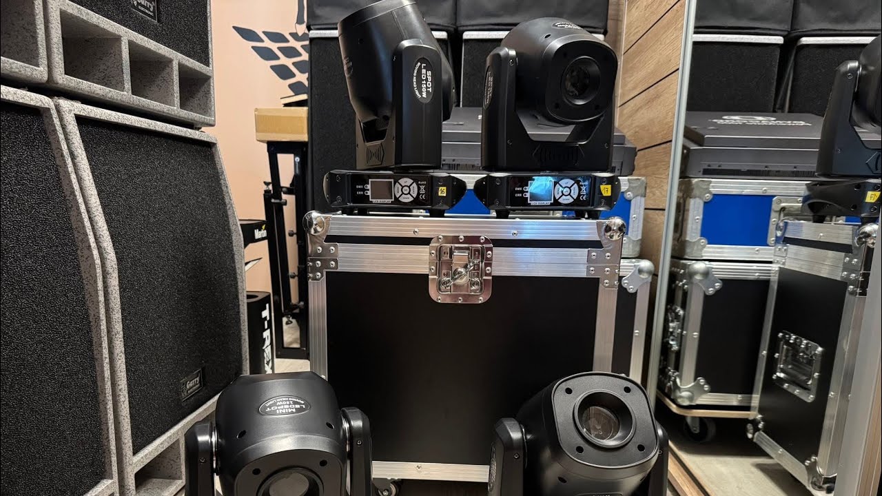 FTS Moving Head 150w 2 in1  spot+ beam robotlámpa kicsomagolás 🙂✌️