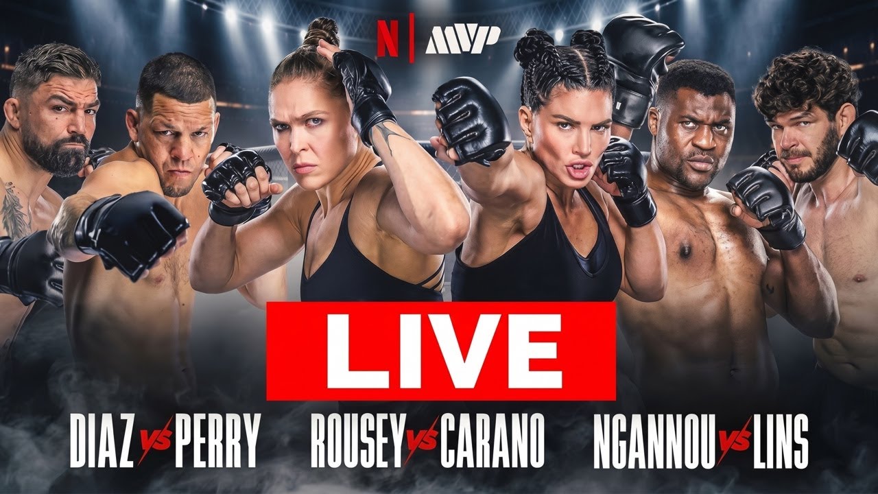 Ronda Rousey vs Gina Carano  | LIVE STREAM / Live Coverage