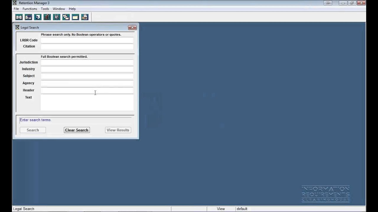 Retention Manager Demo