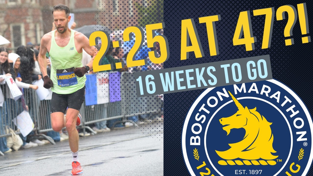 Boston Marathon 2025 Training Week 1 | Masters Runner Aiming for 2:25