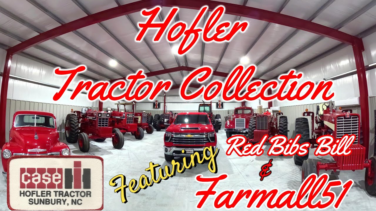 The Hofler IH Collection | Sunbury, NC | Featuring #farmall51 and #redbibsbill