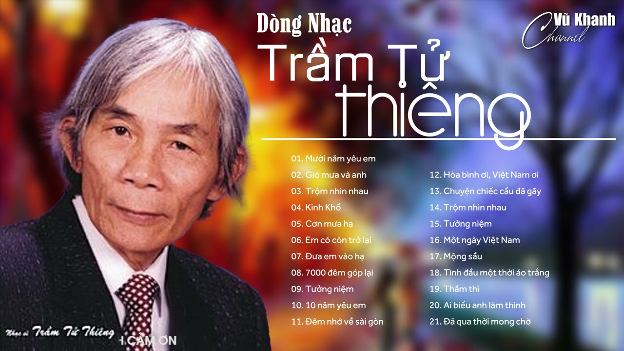 Dòng Nhạc Trầm Tử Thiêng Nhiều Danh Ca Hải Ngoại: Vũ Khanh, Hoàng Oanh, Lâm Thúy Vân, Khánh Ly