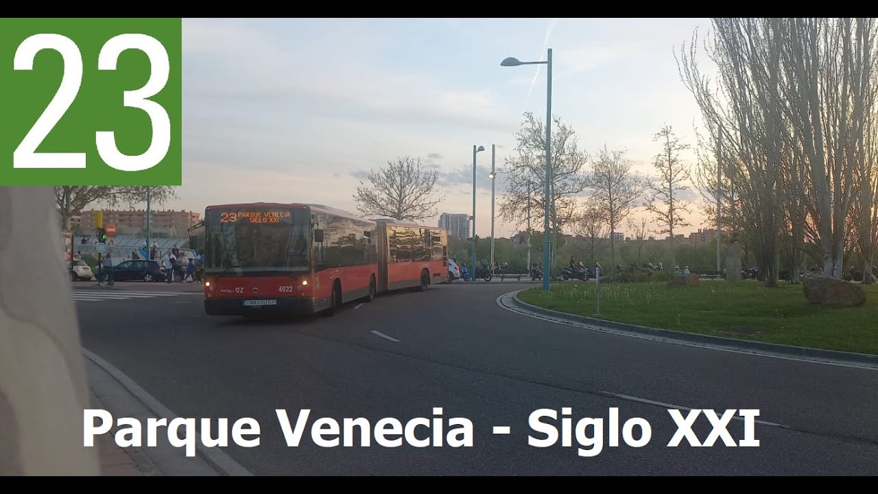 Zaragoza | Avanza | Línea 23 / Parque Venecia - Siglo XXI