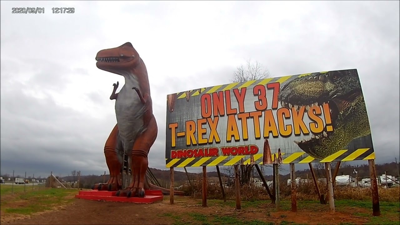 Dinosaur World in Cave City, Kentucky
