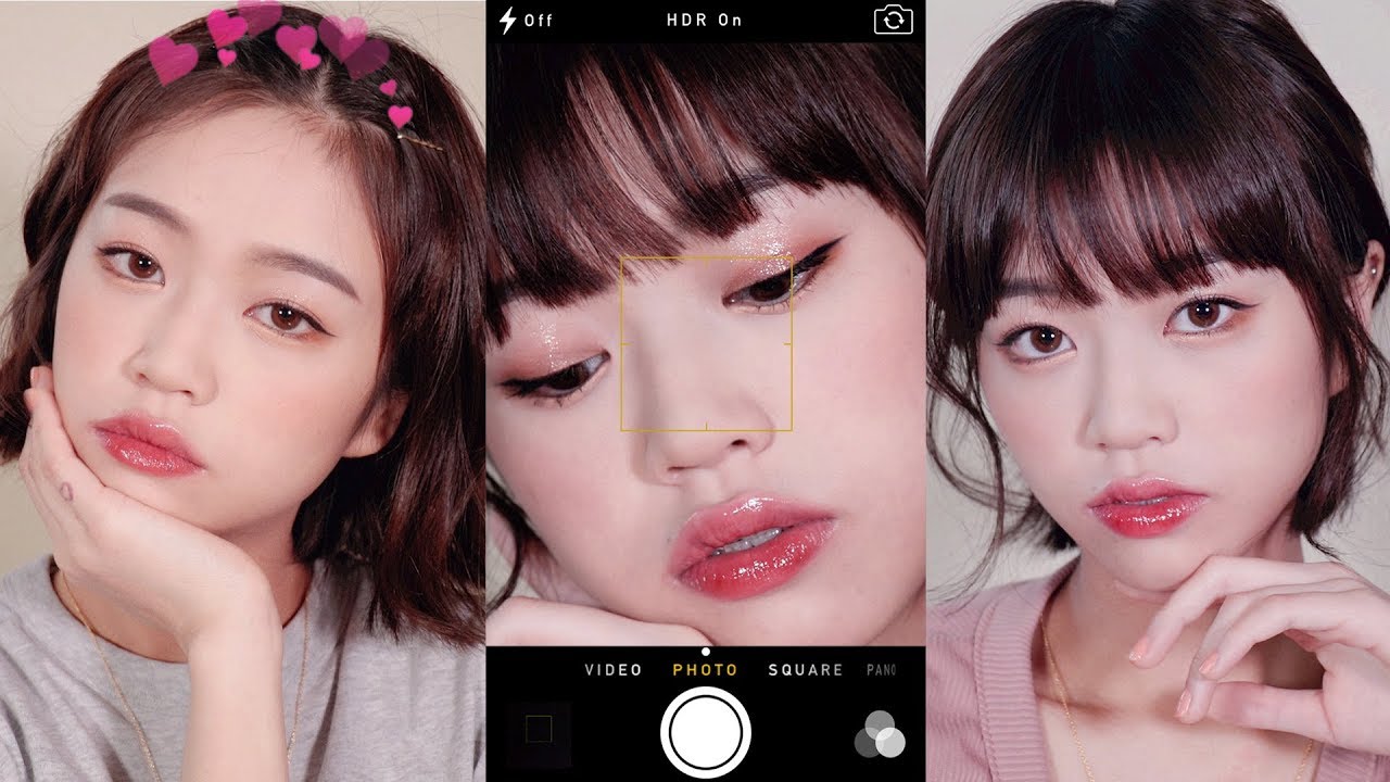 🌸5분 메이크업 - 봄 새내기를 위한 데일리 핑크 💓 꾸안꾸 메이크업  🤭