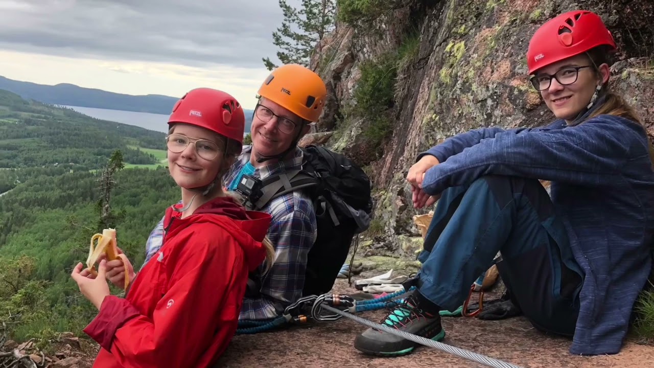 Skuleberget Via Ferrata sommaren 2021