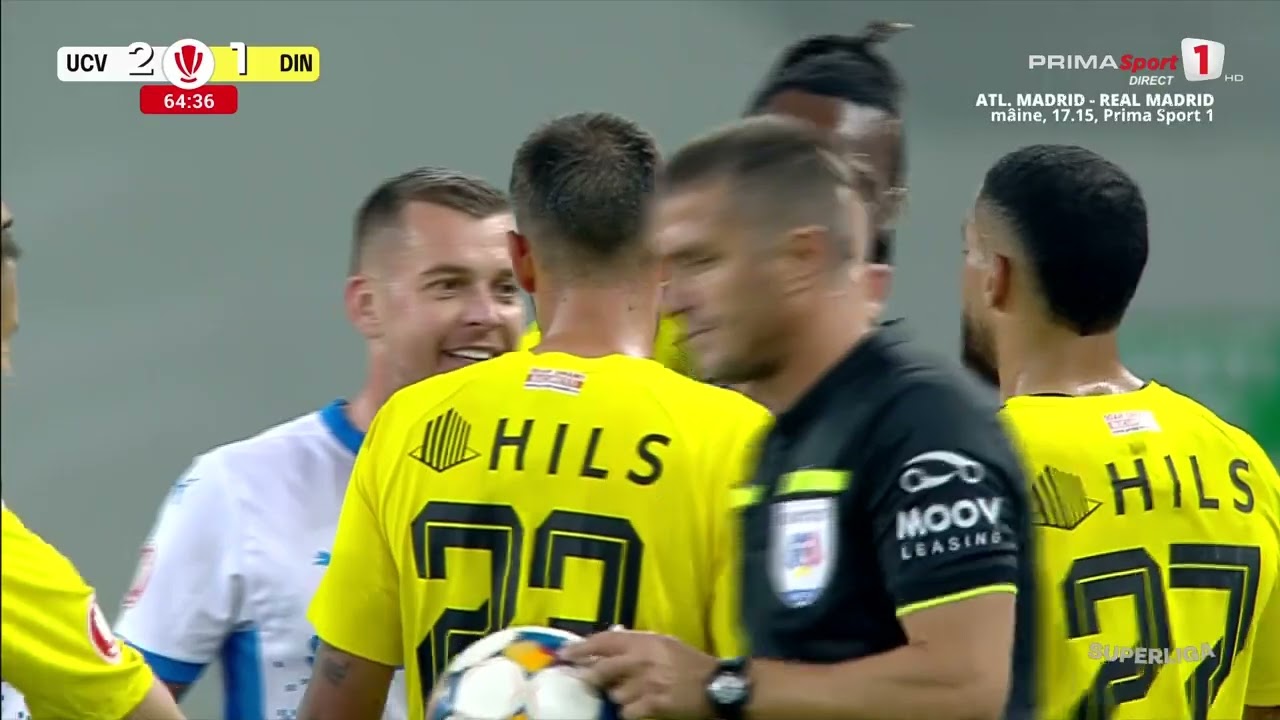 REZUMAT: Univ Craiova - Dinamo 2-2. Derby cu final nebun. GOL în min 90 şi ocazii mari în prelungiri