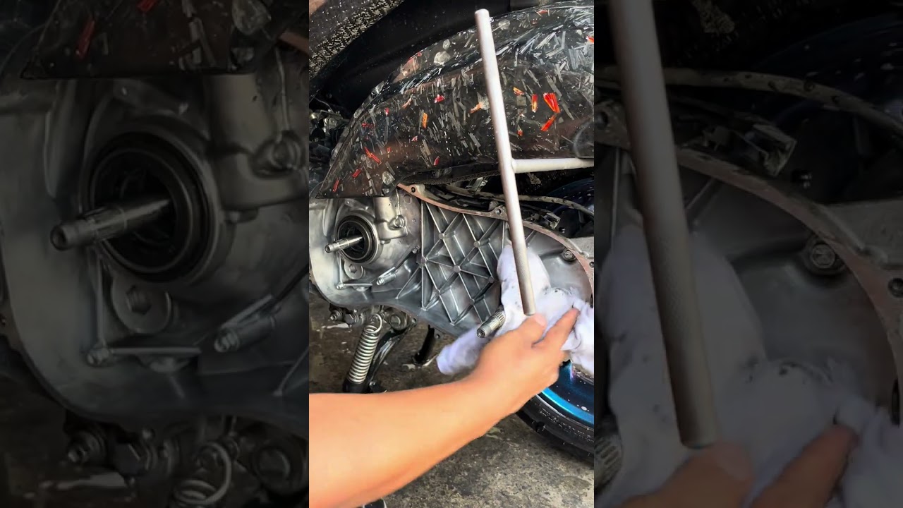 Yecvt nmax techmax or aerox  Cvt cleaning tutorial 