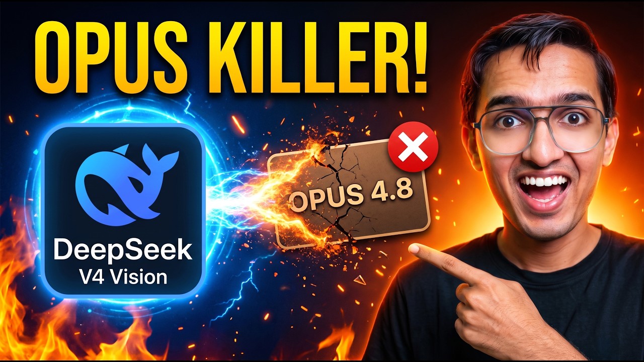 DeepSeek V4 Vision УЖЕ ЗДЕСЬ: Убийца Opus 4.8? (Тестируем DeepSeek-V4-Flash-Vision-Exp)