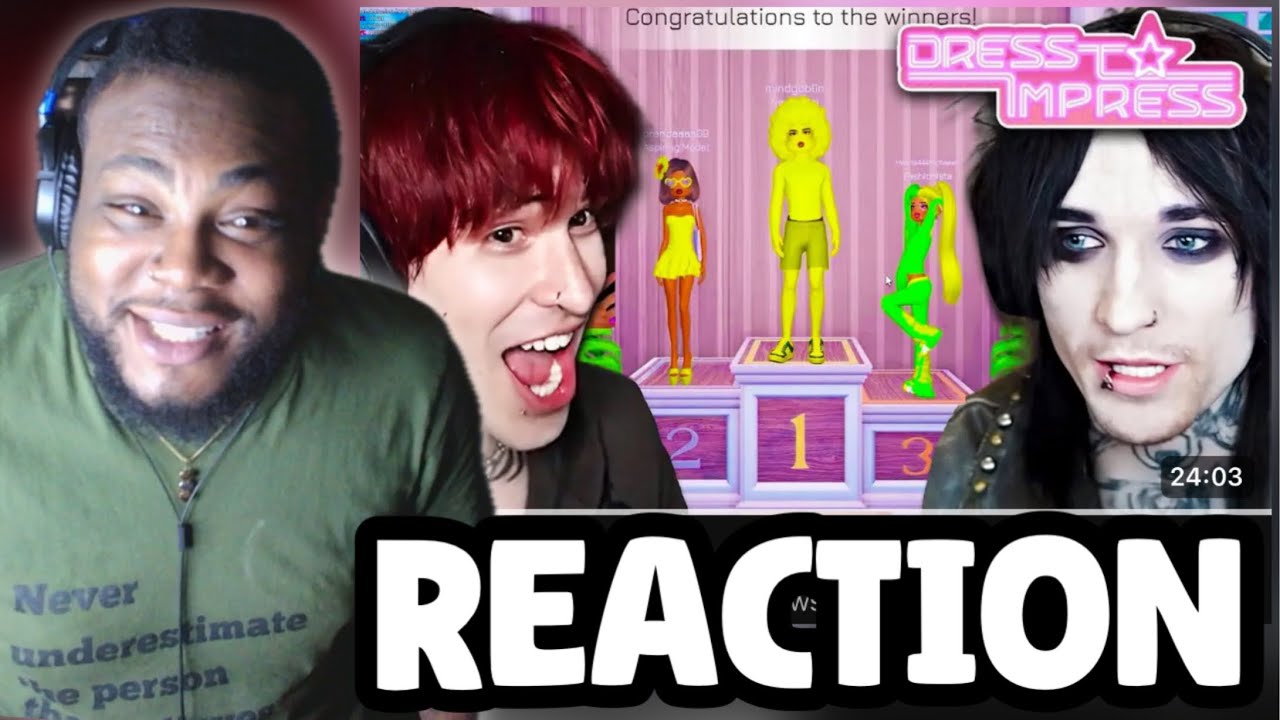 LETS GOOOOOO! Jake & Johnnie Play Dress To Impress | REACTION