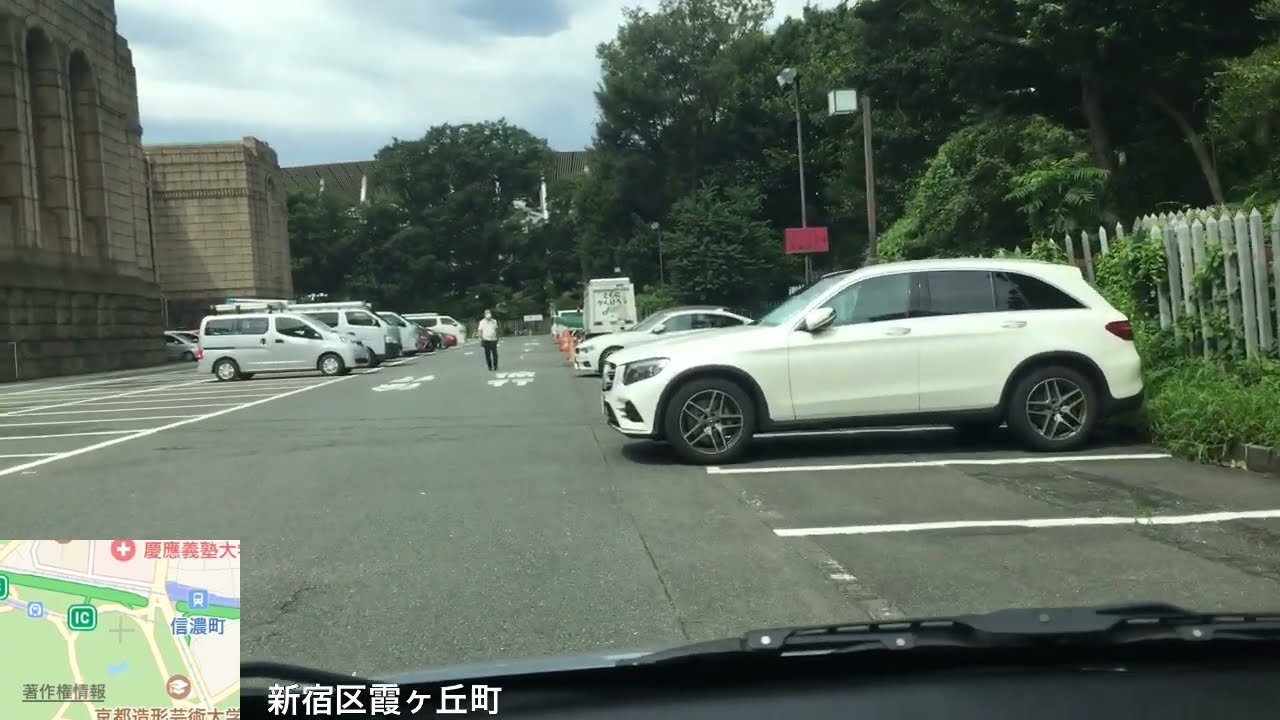 神宮外苑絵画館駐車場への行き方 ～ 青山通り（永田町方面から渋谷方面へ移動）から
