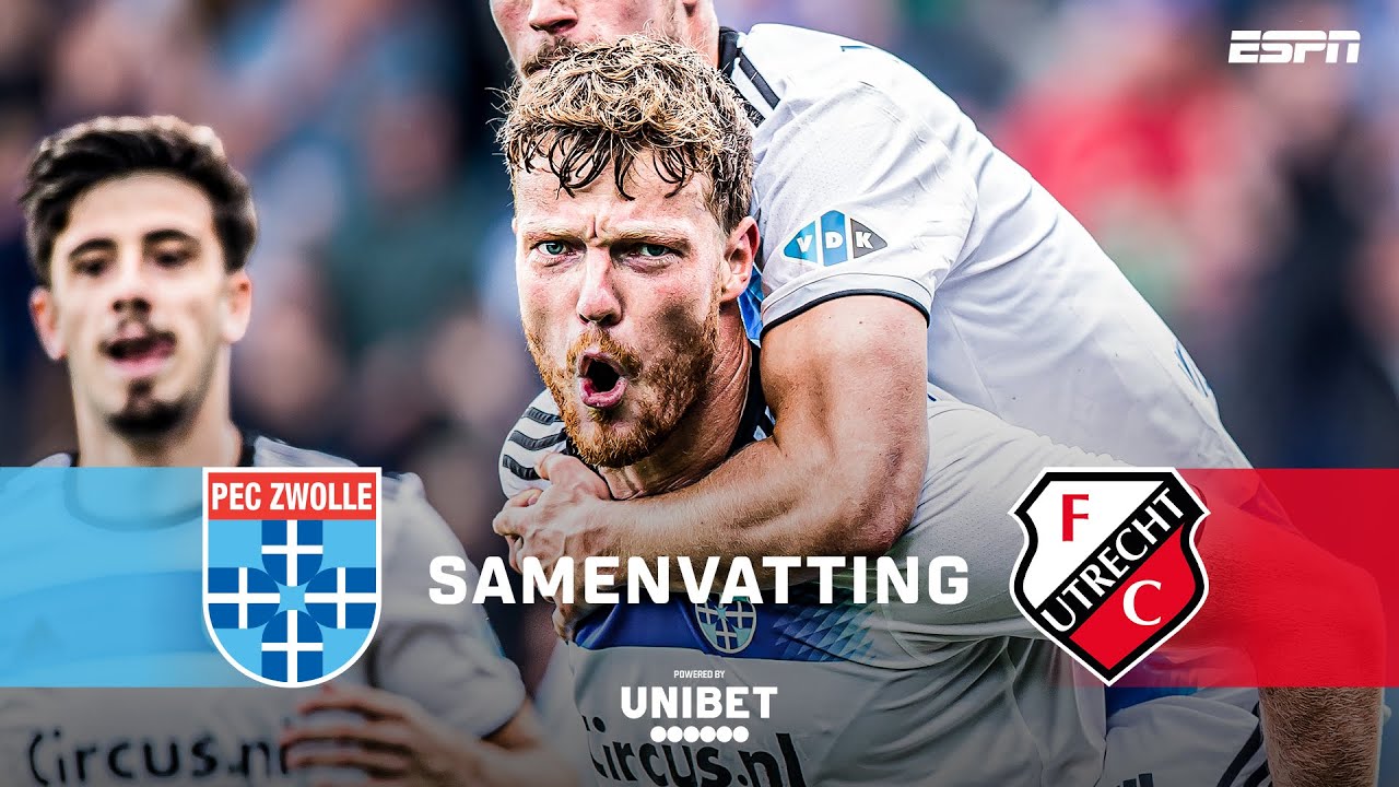 DRAMATISCHE START FC UTRECHT DUURT VOORT... 😬 | Samenvatting PEC Zwolle - FC Utrecht