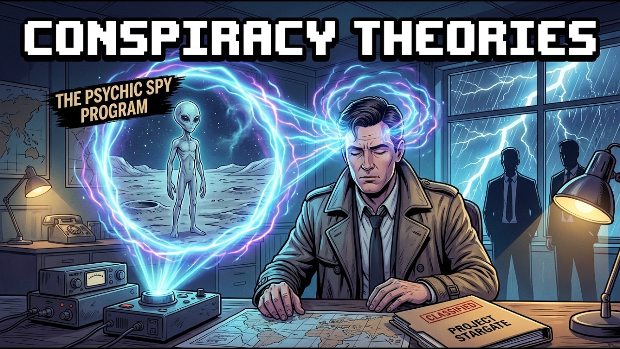 Conspiracy Theories | CIA's Psychic Spy Program Discovered Aliens.. Ingo Swann