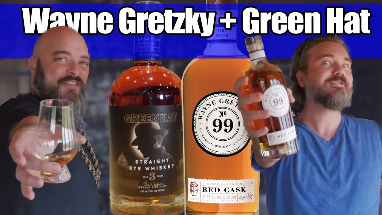 Wayne Gretzky No. 99 + Green Hat Straight Rye