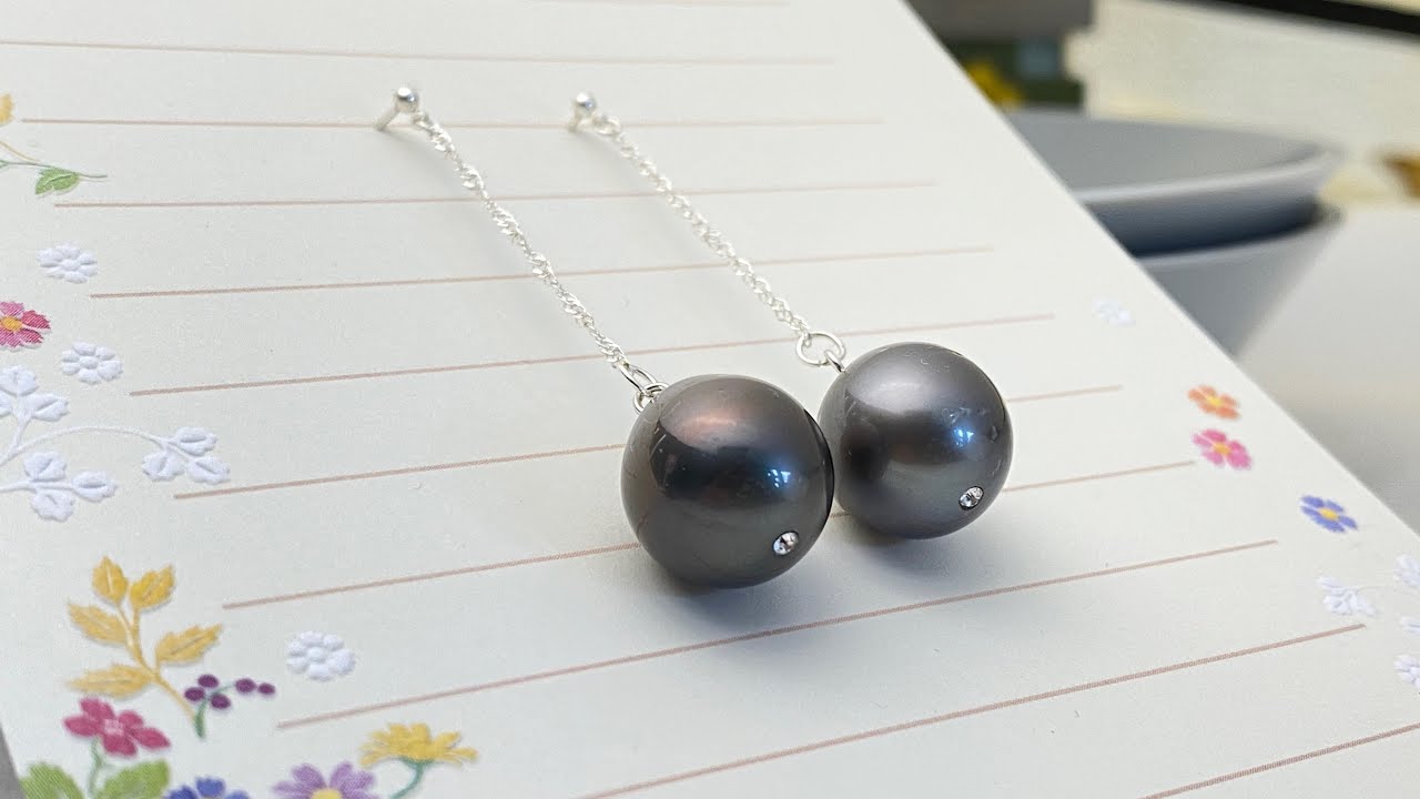 🌸Making Tahiti pearl earrings | Live Jam by Flower Jem🌸