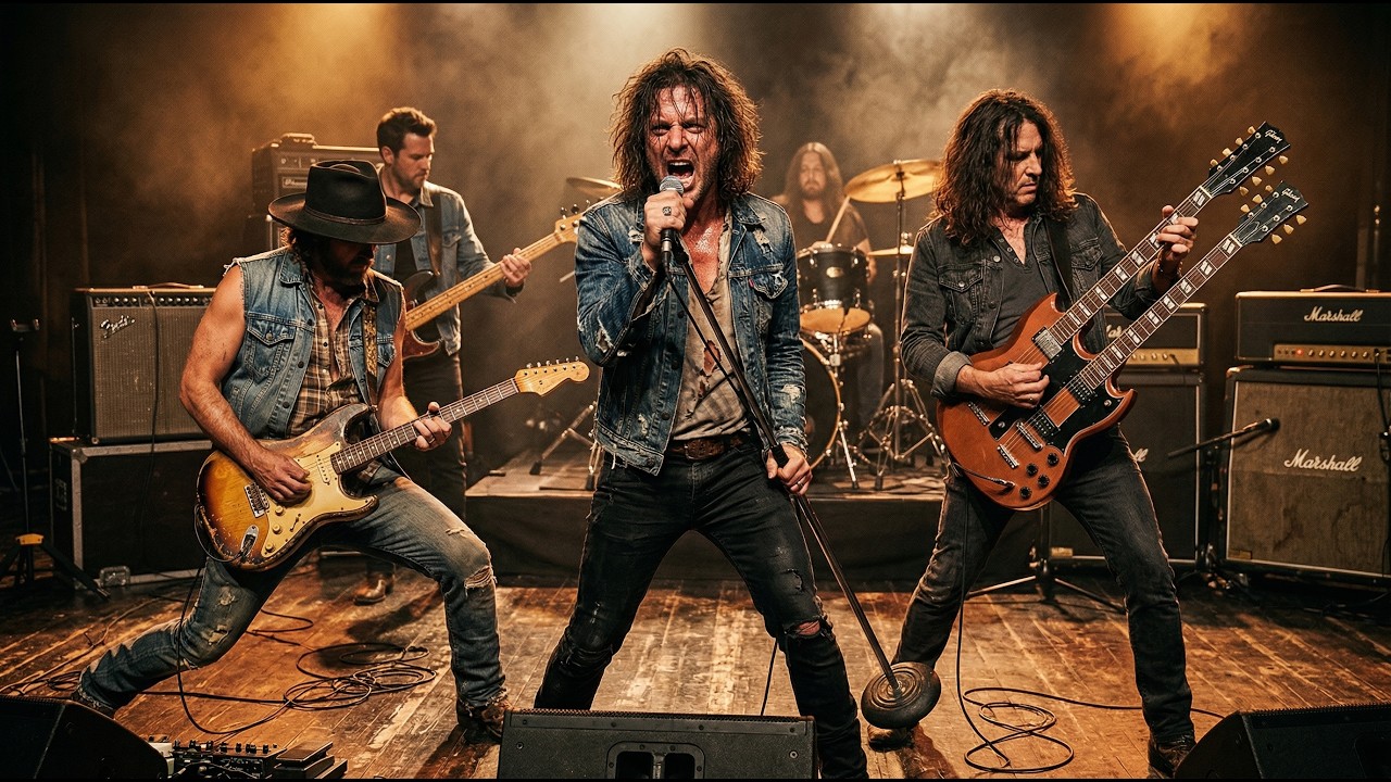 Led Zeppelin, Deep Purple, SRV, AC/DC, ZZ Top 🎸🔥 Classic Blues Rock Raspy Vocals & Killer Guitar