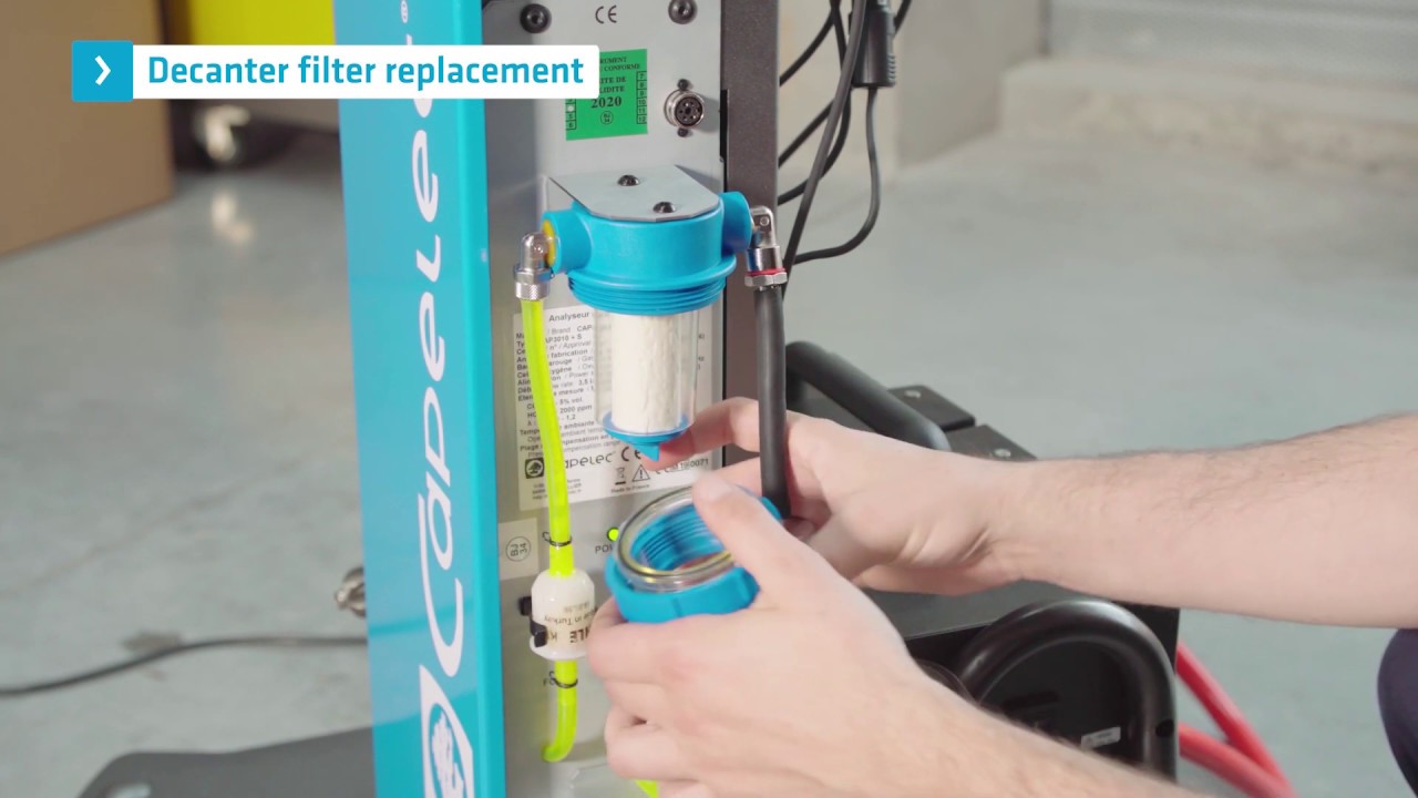 CAP3600 CAP3500 Workshop | Commissioning | Combined multigaz analyser and smokemeter | EN