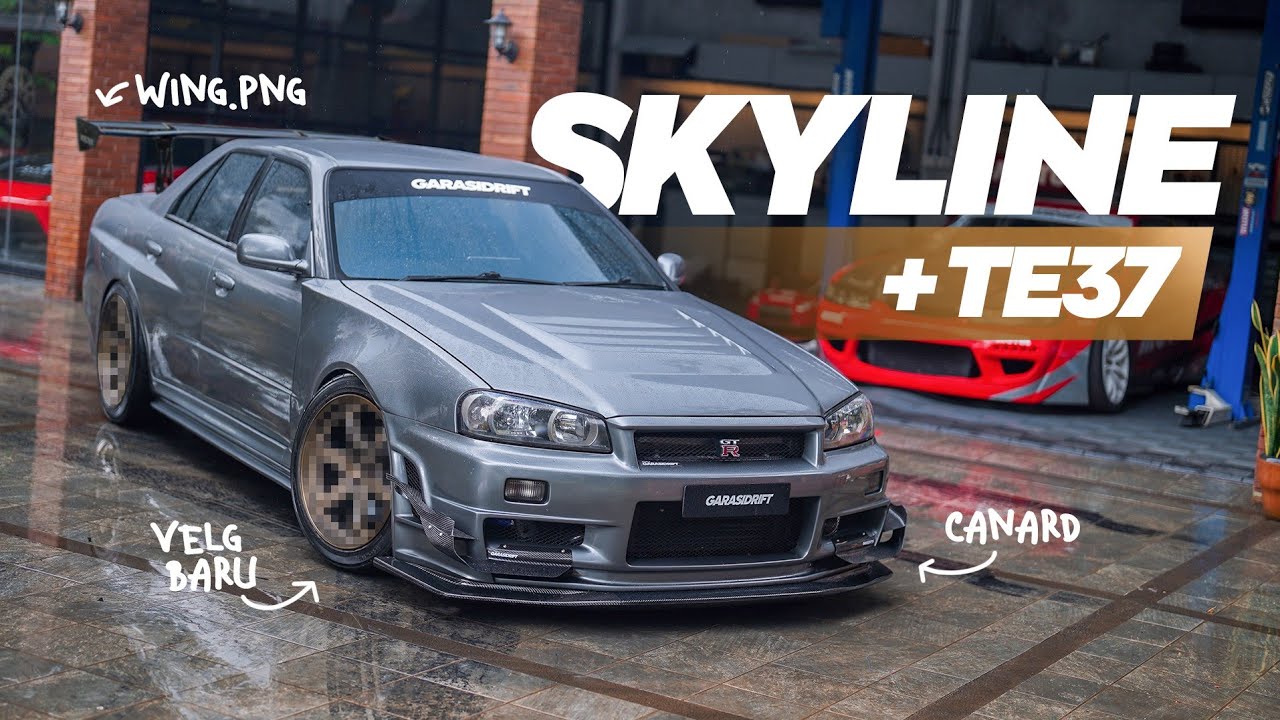 TE37 Ga Pernah Salah! | Skyline Trackday Setup