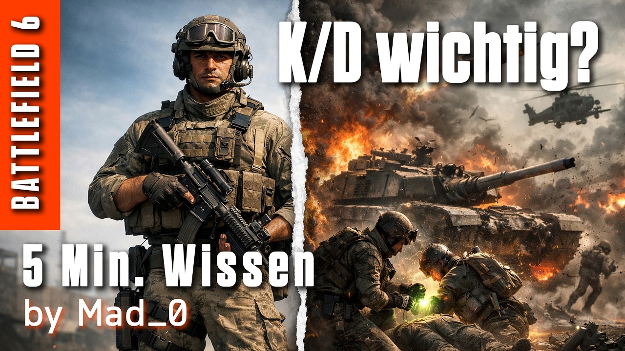 Warum K/D in BATTLEFIELD egal ist – und warum eben doch nicht | 5 Min. Wissen