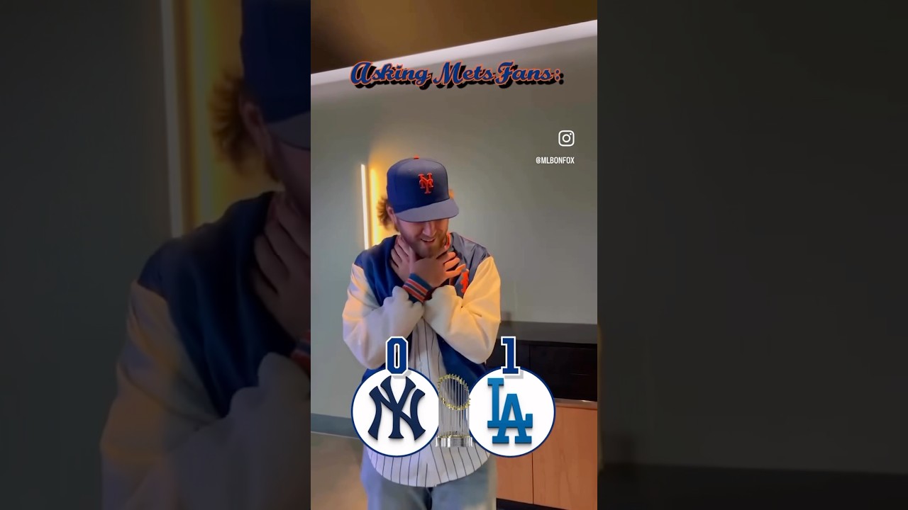 Yankees or Dodgers? Mets Fans Must Pick a Side for the World Series! 🏆⚾ #worldseries #la #ny #mets