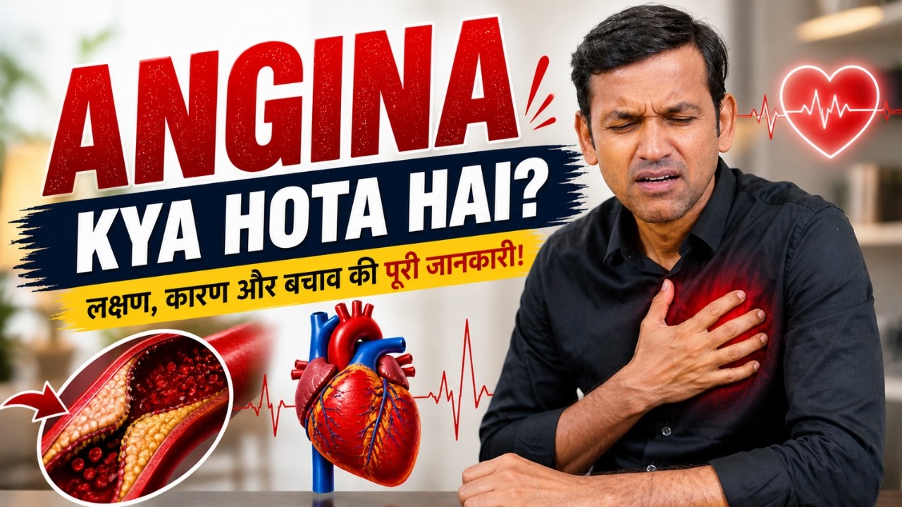 Angina Kya Hota Hai? | Chest Pain Ka Matlab Aur Angina vs Heart Attack Explained !