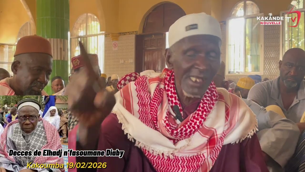 Kakandé nouvelle TV Décès de ELHADJ N'Fassoumane Diaby à Kakoumba 