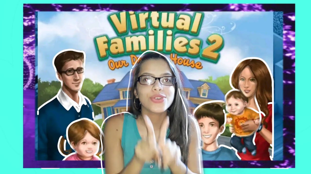 Criei uma família no virtual families 2 | Fernanda Mara