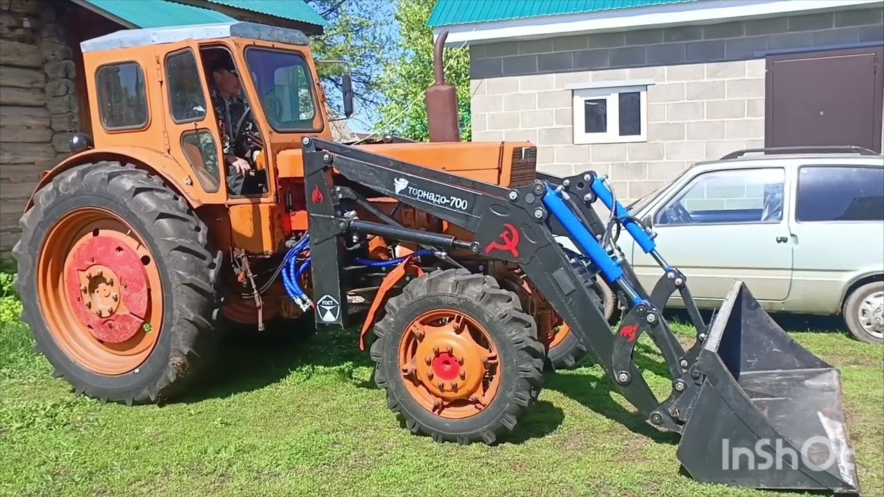 Трактор Т40 + КУН Торнадо 700.
