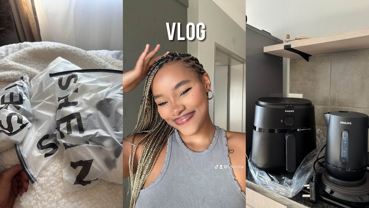 VLOG: LIVING ALONE AT 23, SHEIN HAUL, NEW AIRFRYER, NEW HAIRSTYLE +MORE
