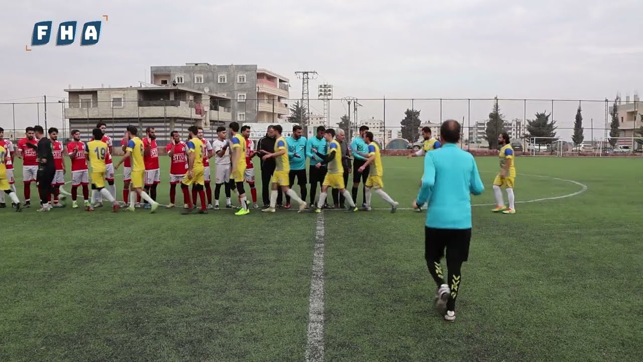 تعادل إيجابي في المباراة التي جمعت بين نادي تل رفعت ونادي مارع على أرض ملعب مدينة أعزاز