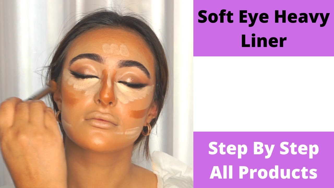 Eyeliner | How To Add Half Lash |Contour & Highlighlighting | Bridal