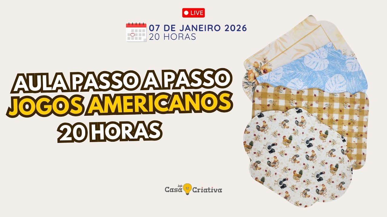 PASSO A PASSO JOGOS AMERICANOS CRIATIVOS