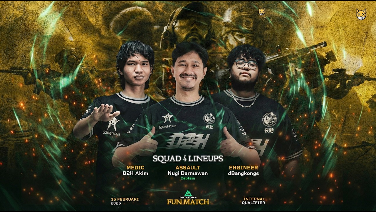 O2H Qualifier Letsgoo!!! - Garena Delta Force