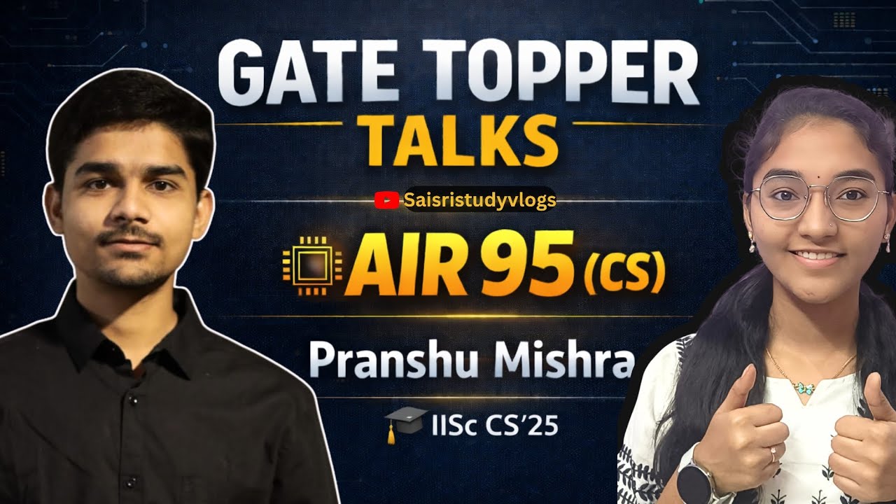 Г-н Праншу Мишра #air 95 на последнем курсе #gate #CS #компьютерныенауки #стратегии #мотивация #э...