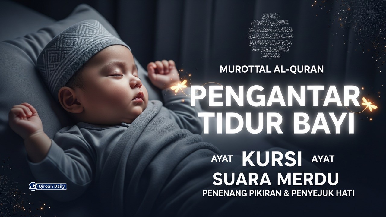 MUROTTAL AYAT KURSI آية الكرسي PENGANTAR TIDUR | PENGANTAR TIDUR REWEL SUSAH TIDUR JADI TENANG