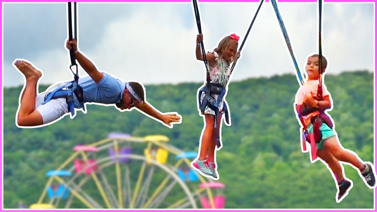 🎡A BRAVE Day at the FAIR! | Sam & Nia