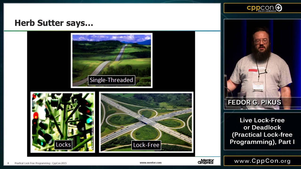 CppCon 2015: Fedor Pikus PART 1 “Live Lock-Free or Deadlock (Practical Lock-free Programming)