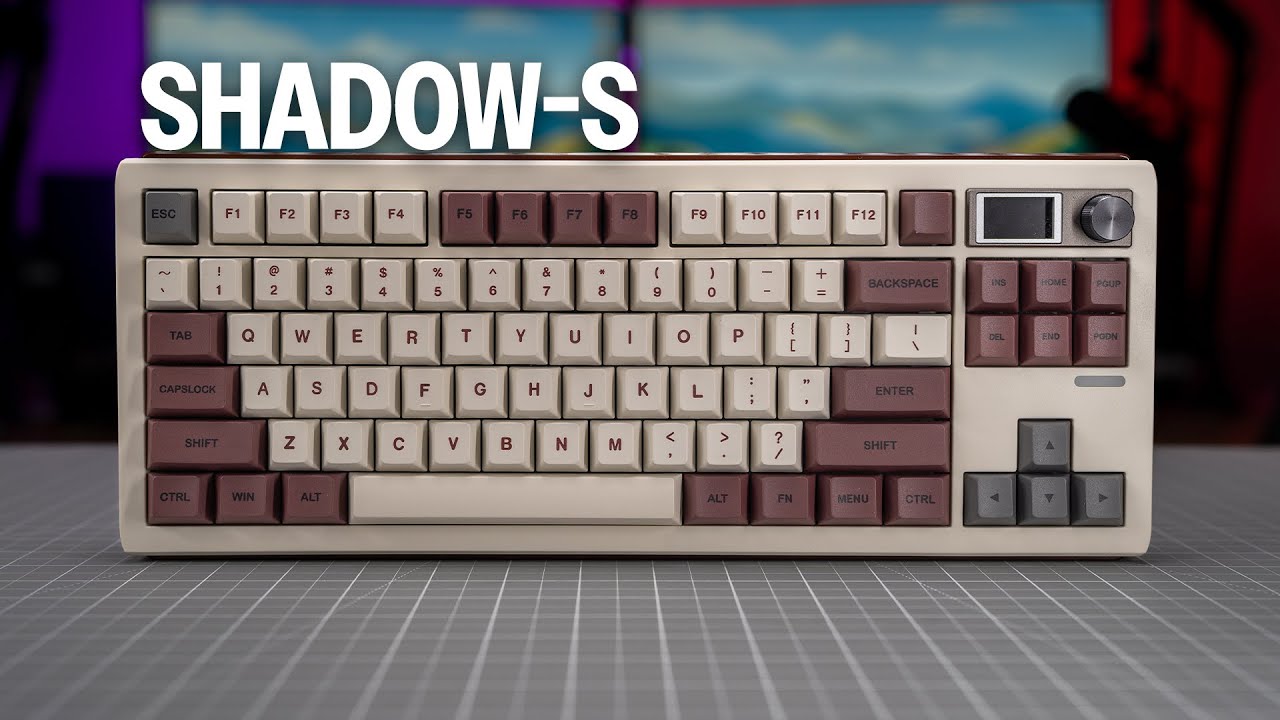 Epomaker Shadow-S Review - TKL with an LCD Screen