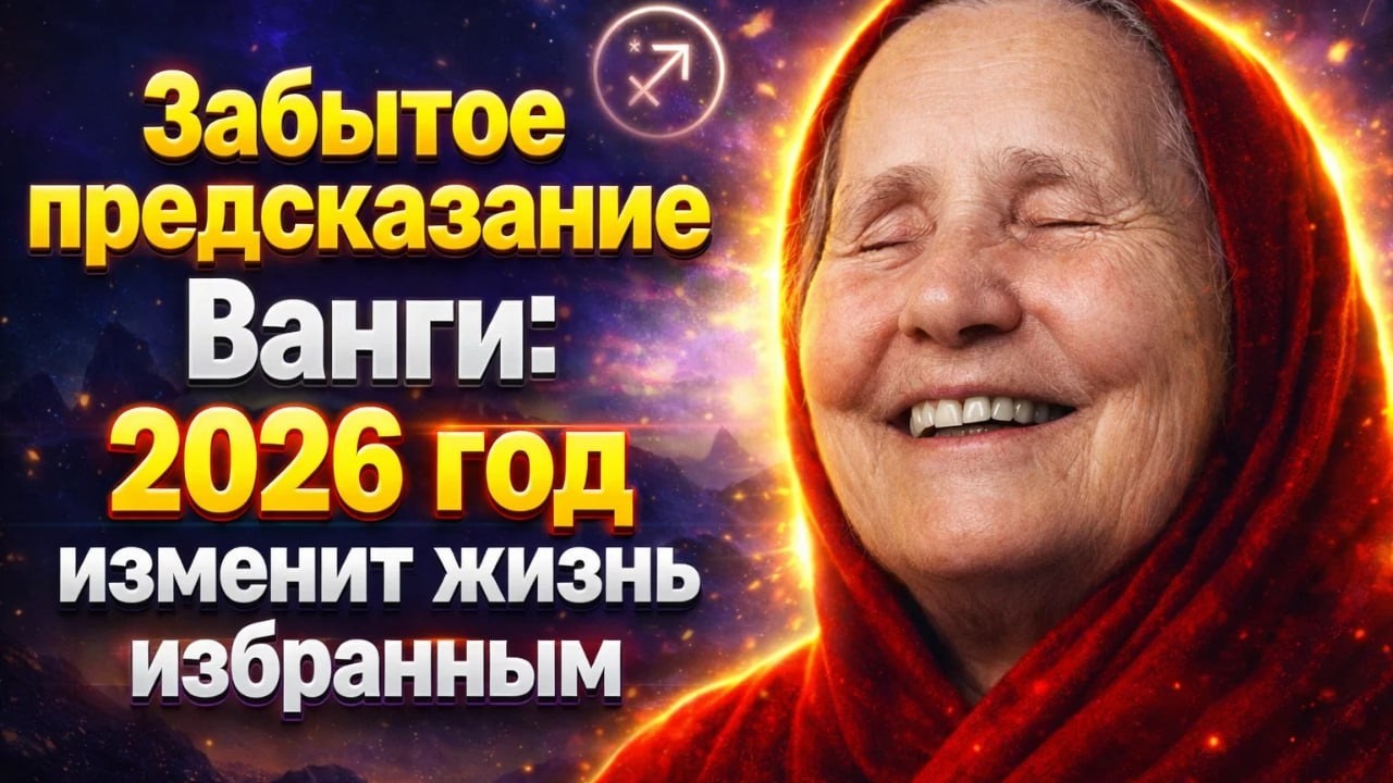 Забытое предсказание Ванги: 2026 год изменит жизнь избранным.