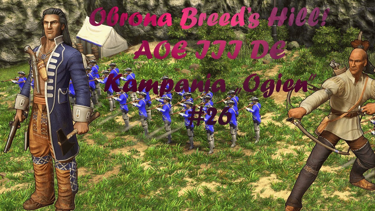 Obrona Breed's Hill! Age of Empires III Definitive Edition Kampania "Ogień" 🔥 #26