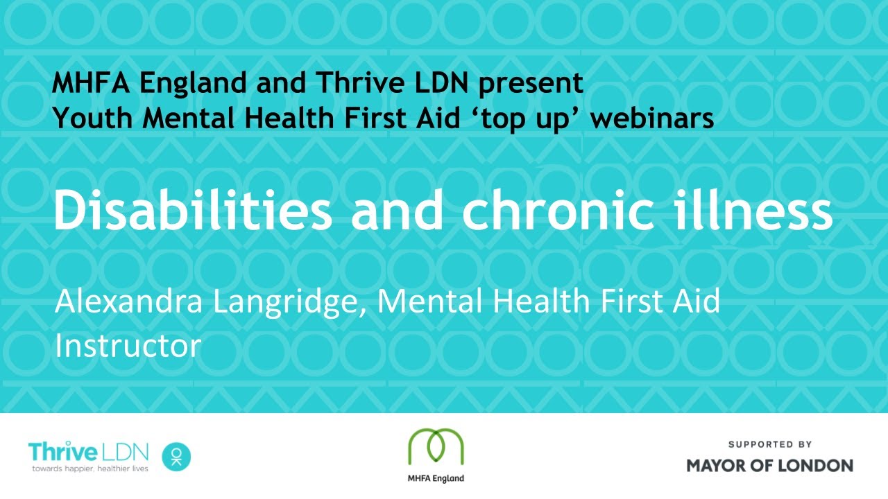7. Disabilities and chronic illness