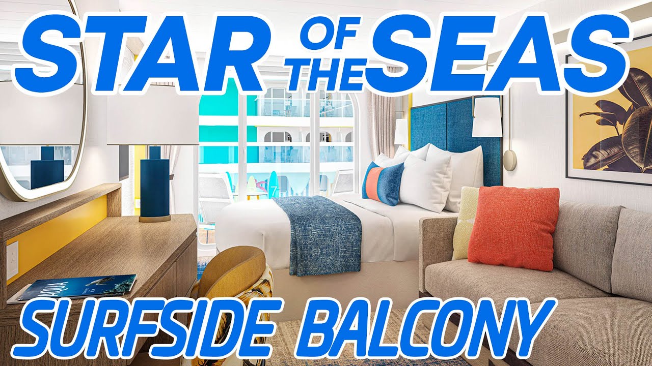 Star of the Seas Surfside Balcony Room Tour! 10-343