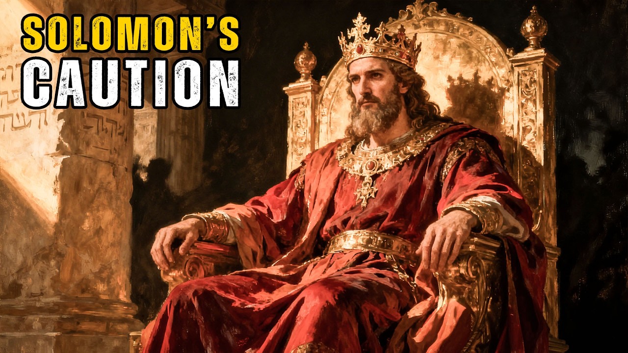 Solomon’s Caution: Desire Without Wisdom Leads to Destruction