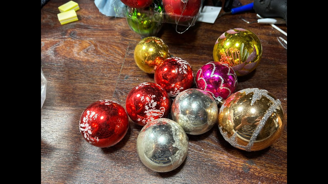Hunting For Vintage Shiny Brite Christmas Ornaments.