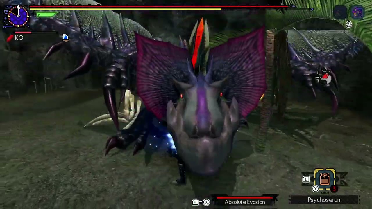 MHGU: Double Yian Garuga 3:54 Valor GS